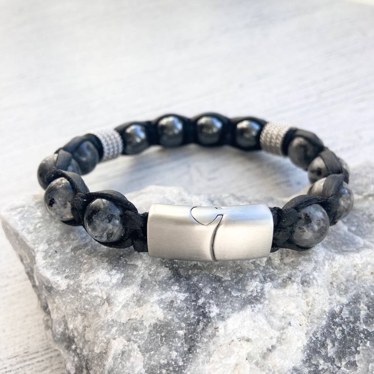 Obsidian Drift Bracelet