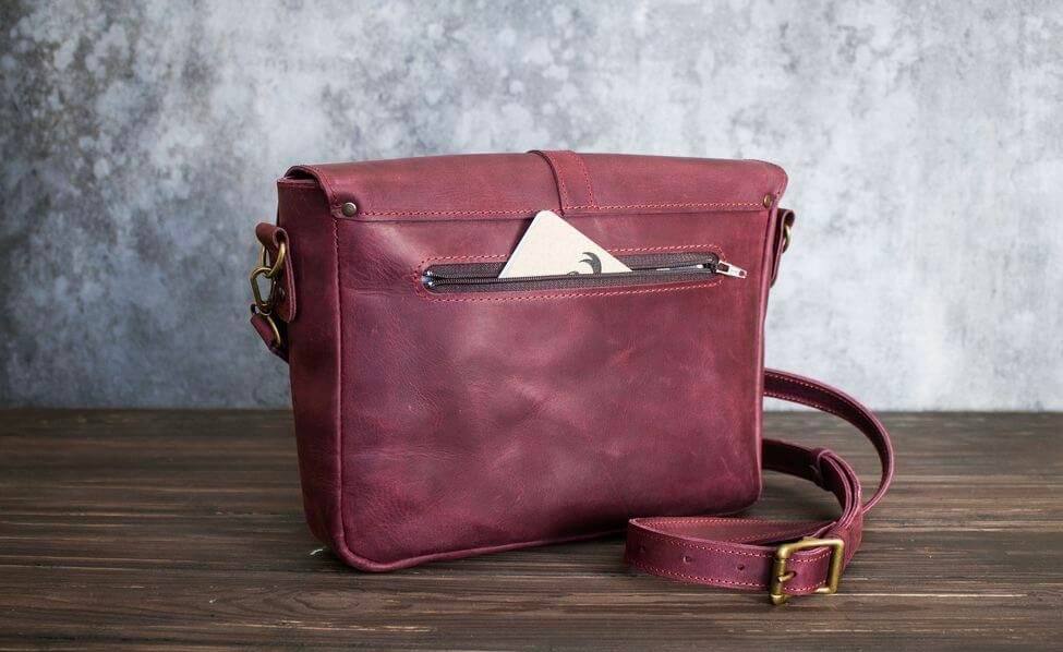 Crimson Heritage Satchel