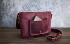 Crimson Heritage Satchel