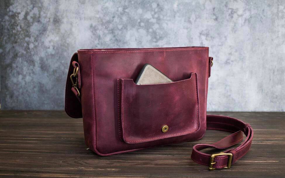 Crimson Heritage Satchel