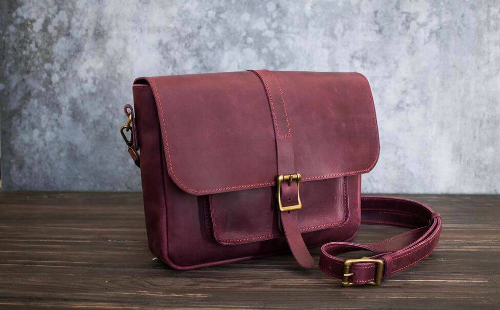 Crimson Heritage Satchel