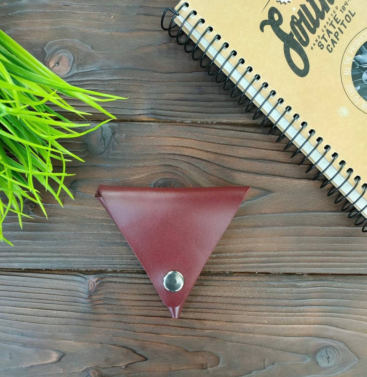 Bordeaux TriFold Coin Case